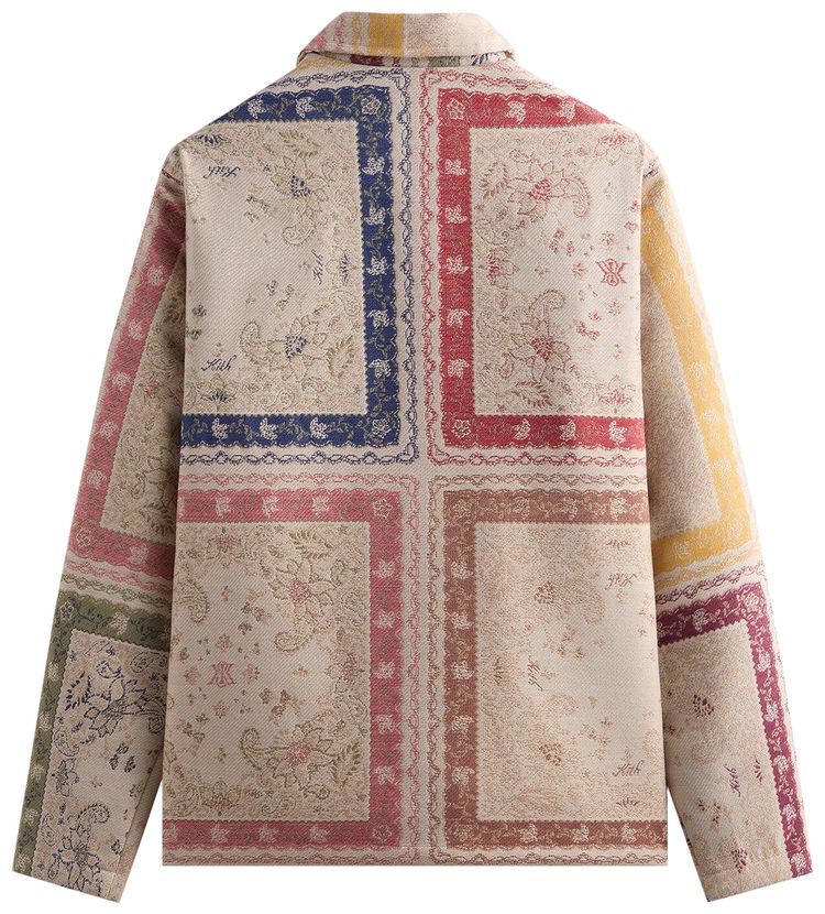 Kith Paisely Tapestry Coaches Jacket Waffle