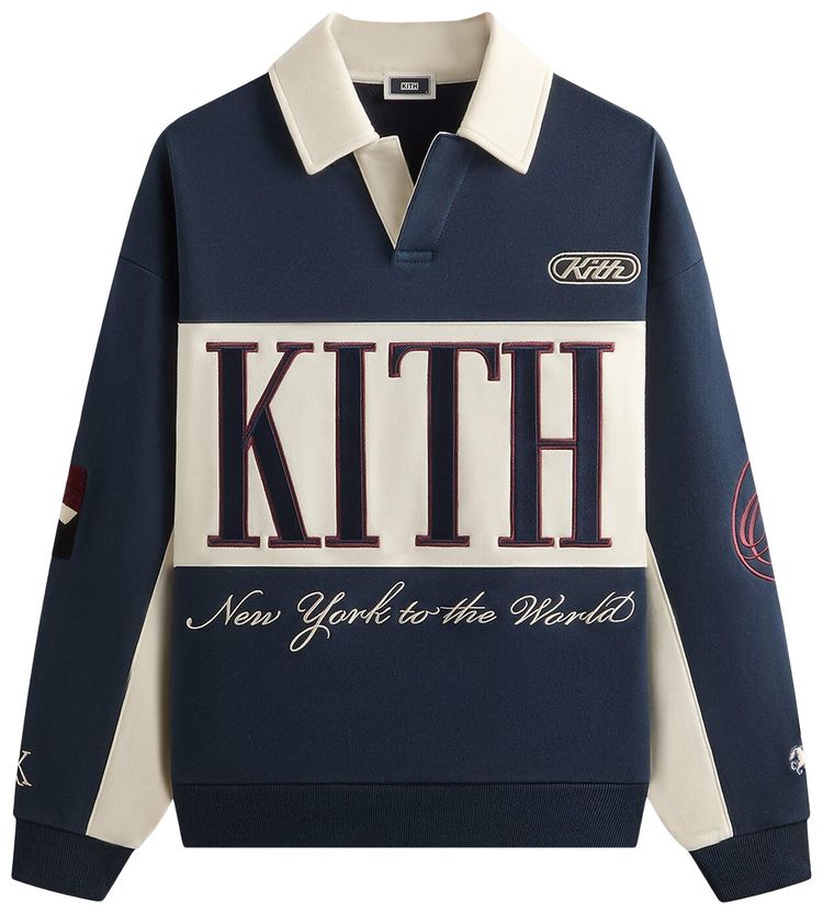 Kith Nelson Panelled Rugby Nocturnal