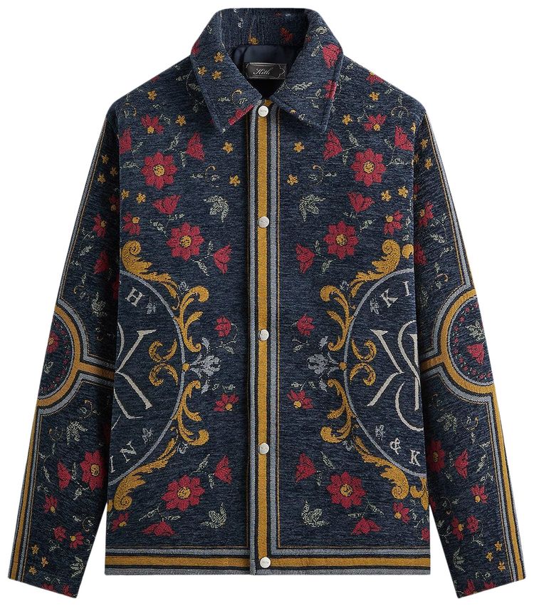 Kith Scarf Tapestry Coaches Jacket Nocturnal