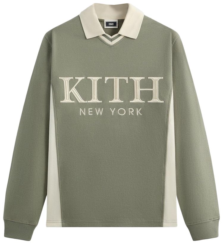 Kith Pique Long Sleeve Tap Polo Scene