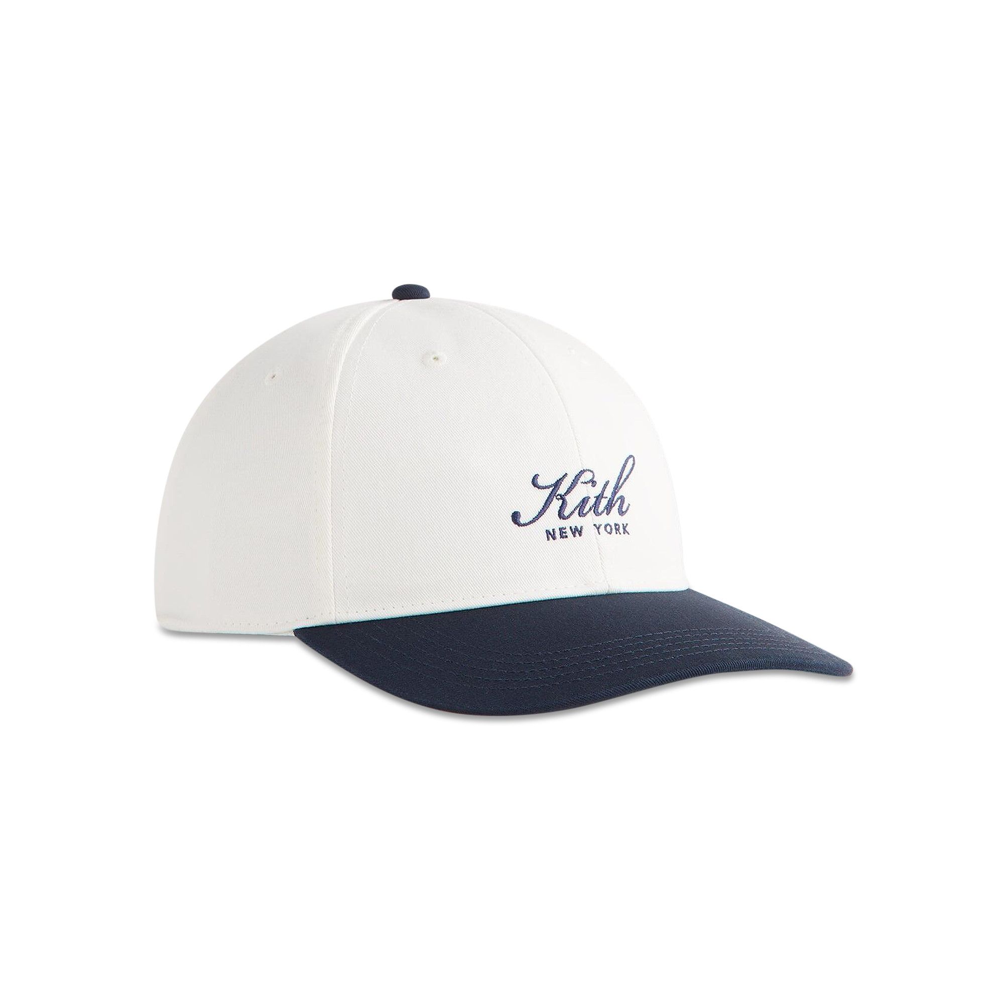 Buy Kith Twill Two Tone New York Script Aaron Cap 'Nocturnal