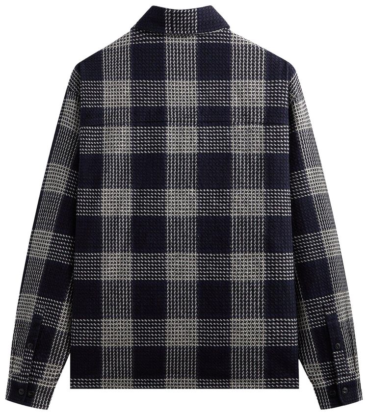 Kith Textured Plaid Deon Shirt Nocturnal