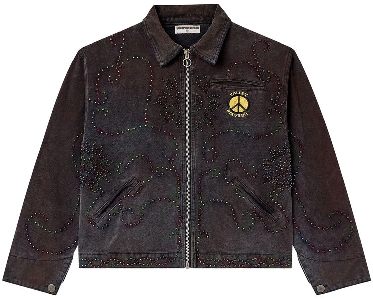 Vale Forever Paranoia Work Jacket Washed Black