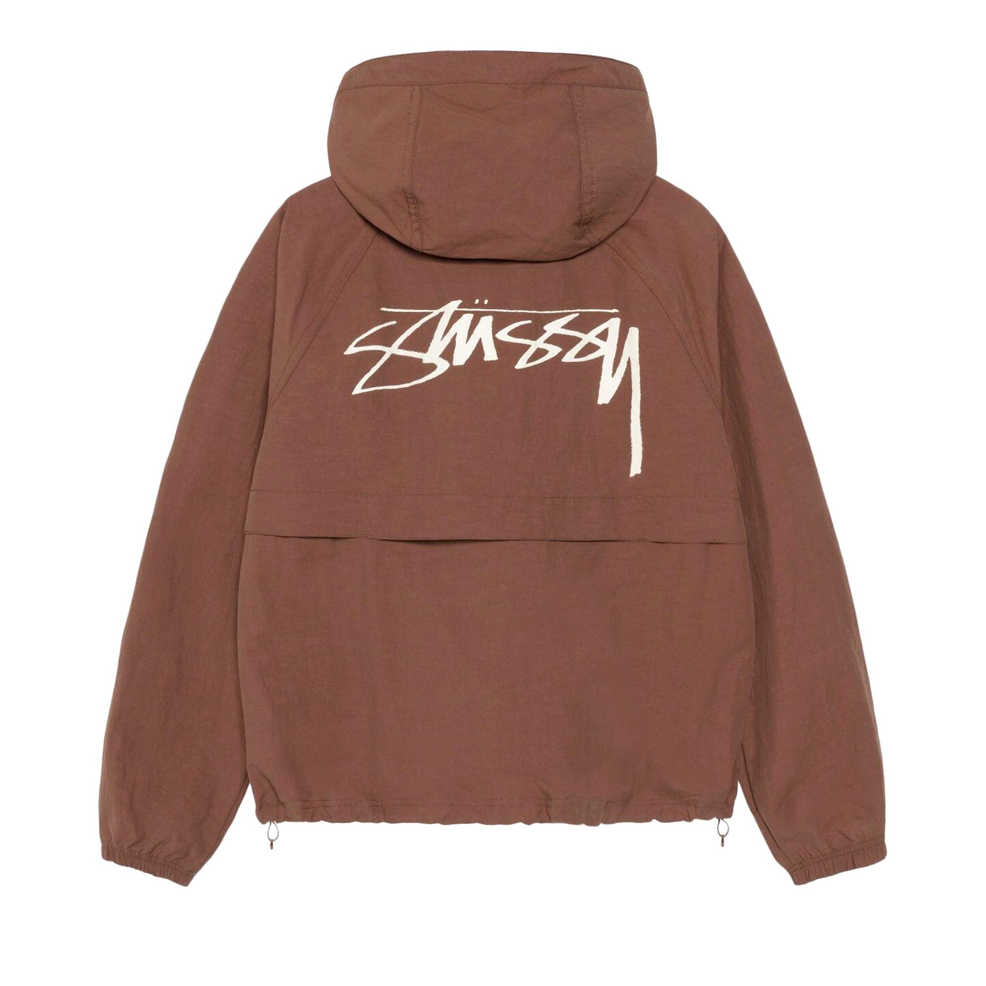 iti✿様 Buy Stussy Nylon Beach Shell 'Coffee' - 115893 COFF | GOAT