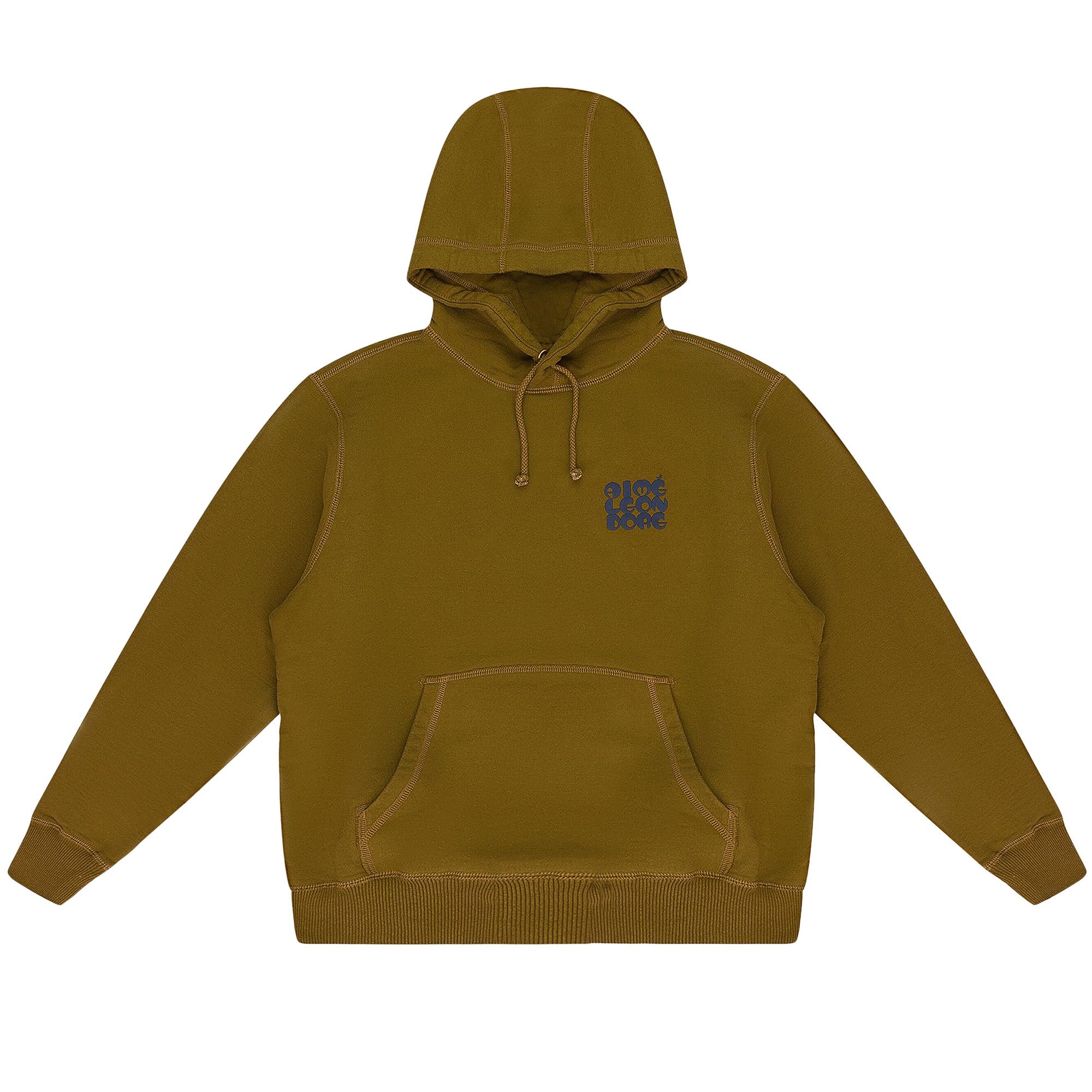AIMÉ LEON DORE ブラウンジャンパー M Buy Aimé Leon Dore Stacked Logo Hoodie 'Brown' - FW23CH003