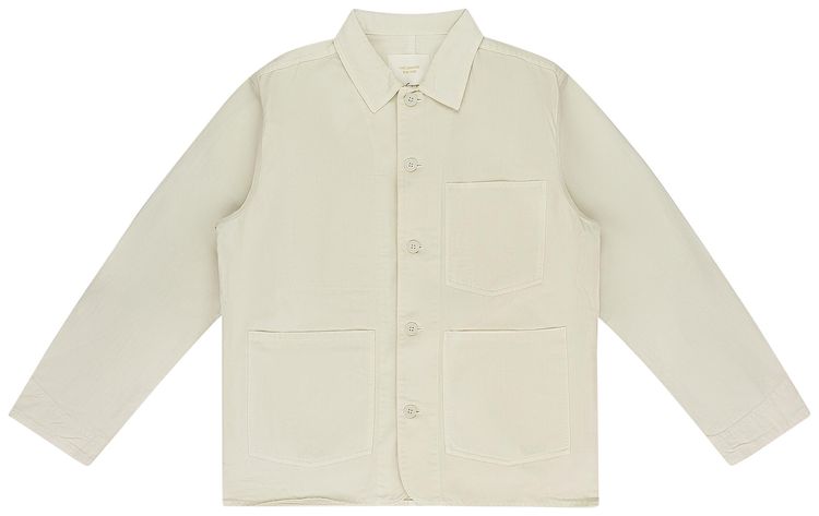 Aime Leon Dore Garment Dyed Chore Jacket Bone White