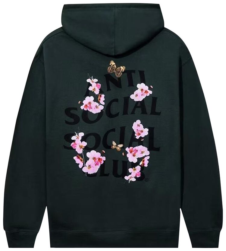 Anti Social Social Club Kkotch Hoodie Alpine Green