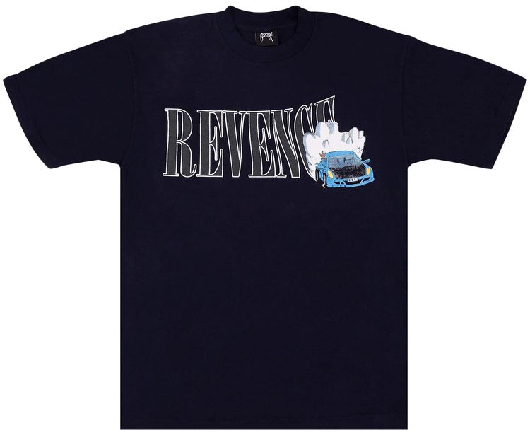 Revenge Burnout Tee Black