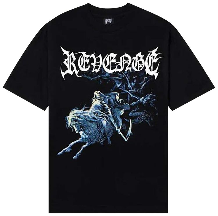 Revenge Horseman Tee Black