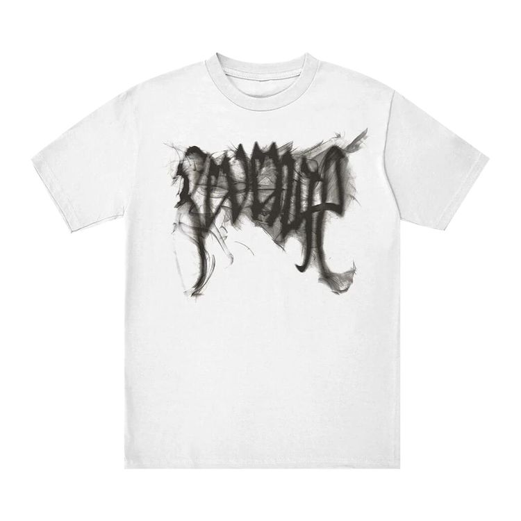 Revenge Smoke Arch Logo Tee WhiteBlack