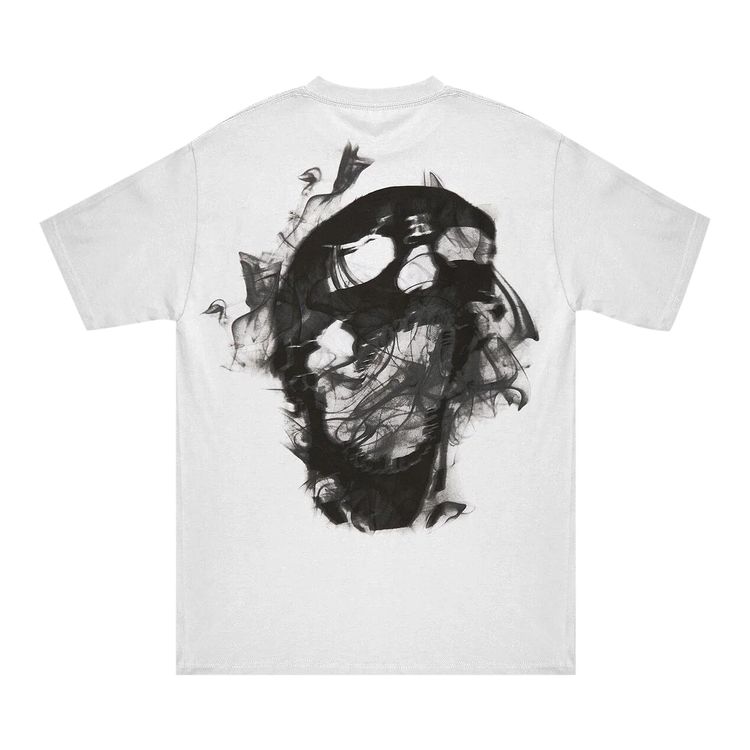 Revenge Smoke Arch Logo Tee WhiteBlack