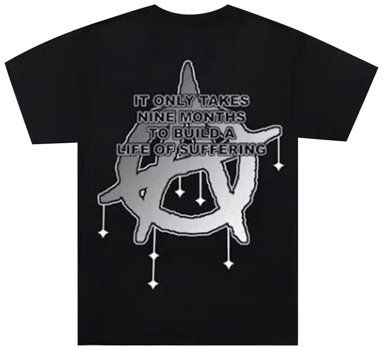 Revenge Nine Months Tee Black