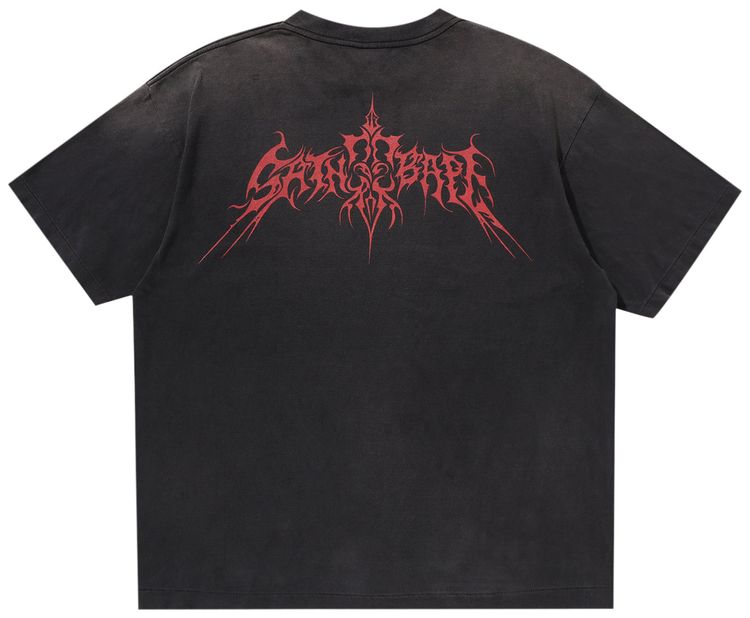 BAPE x SAINT Mxxxxxx SAINT Bape Tee Black