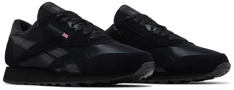 Reebok Classic Nylon Black Pure Grey