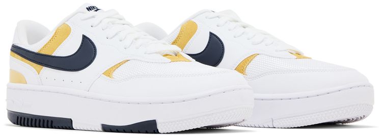 Nike Wmns Gamma Force White Saturn Gold Obsidian