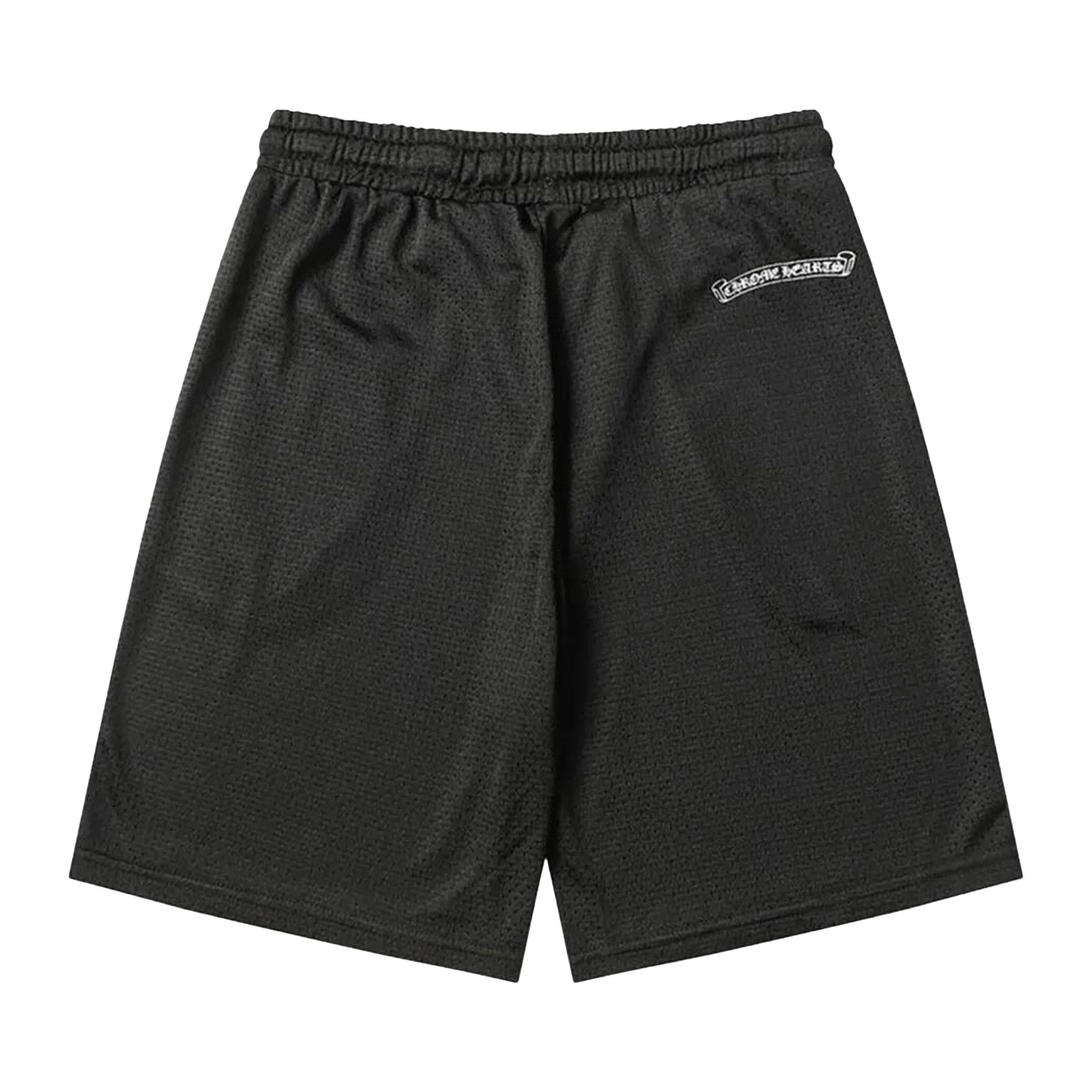Buy Chrome Hearts Mesh Varsity Shorts 'Black' - 01383