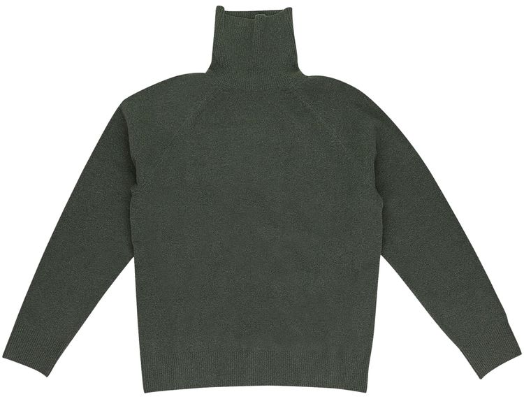 Aime Leon Dore Boiled Wool Turtleneck Sweater Deep Depths