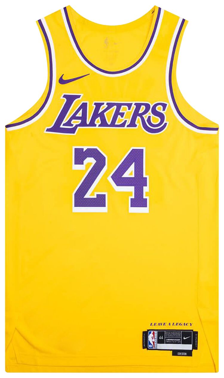 Nike Los Angeles Lakers 202223 Kobe Bryant Icon Edition Dri FIT ADV Authentic Jersey Gold