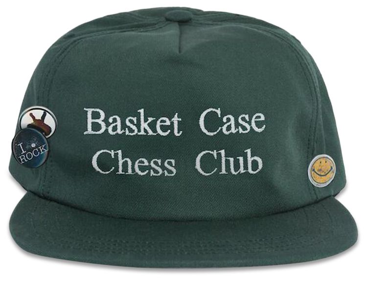 Basketcase Gallery Chess Cap Green