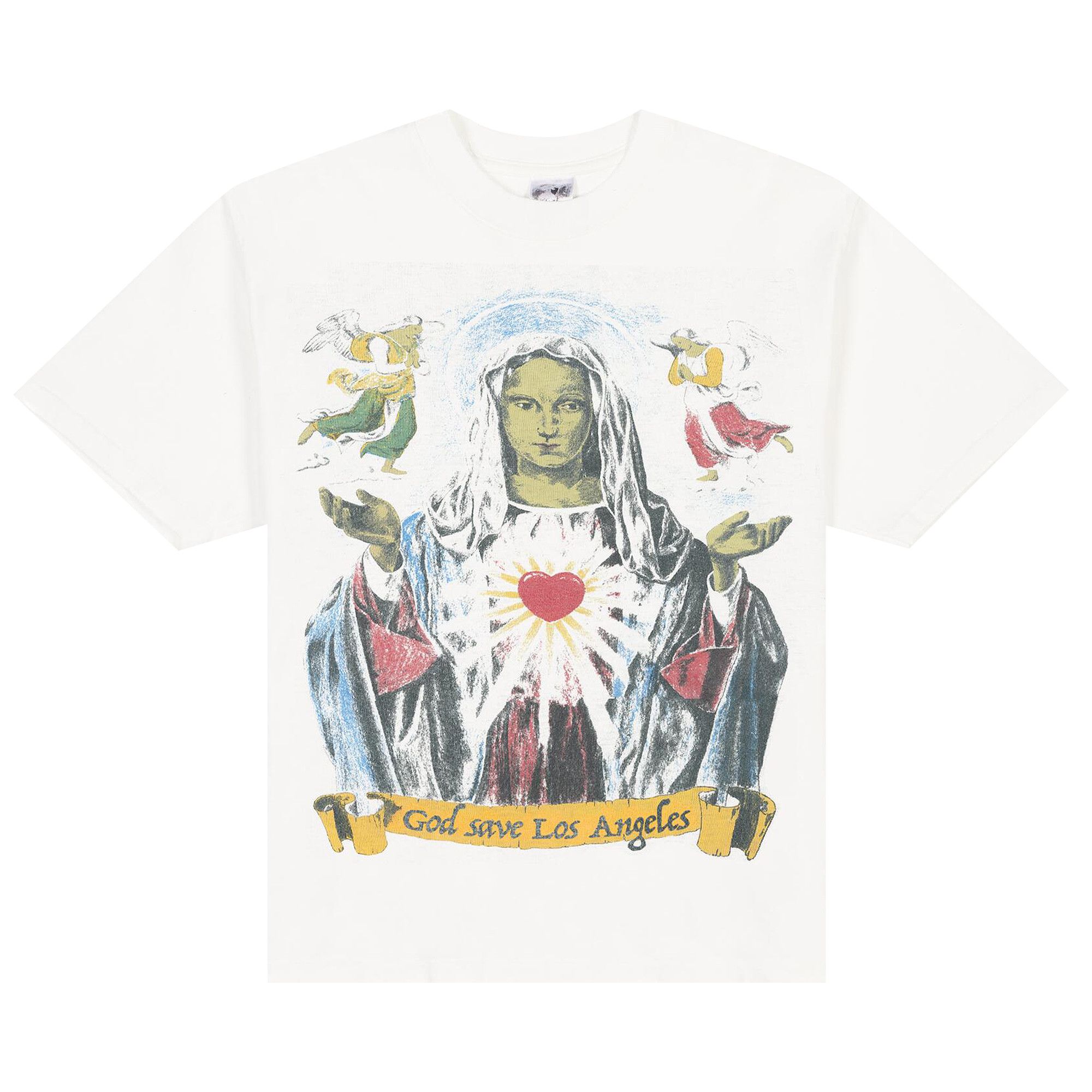 Buy Basketcase Gallery Relief T-Shirt 'White' - 12784 1FW2504BGRTW