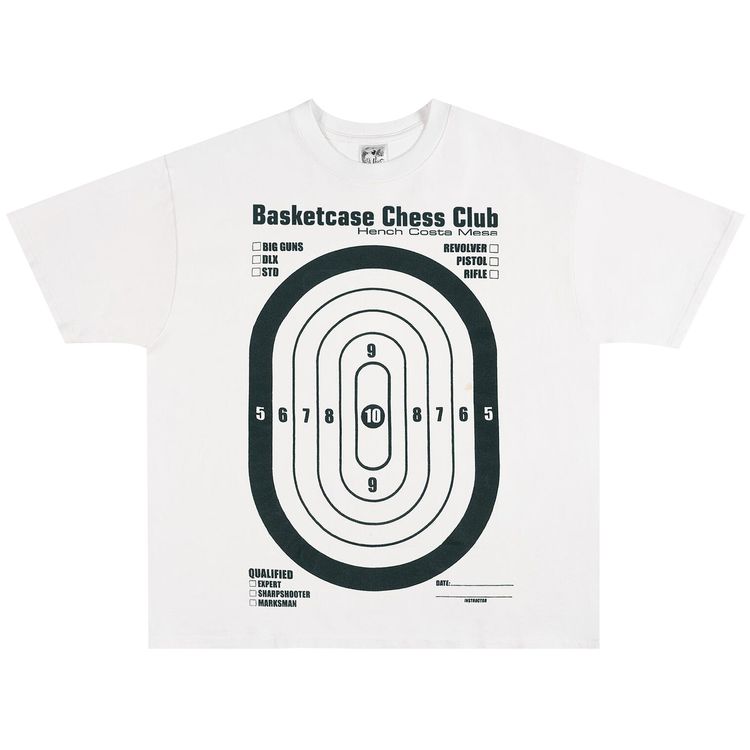 Basketcase Gallery Chessclub T Shirt White