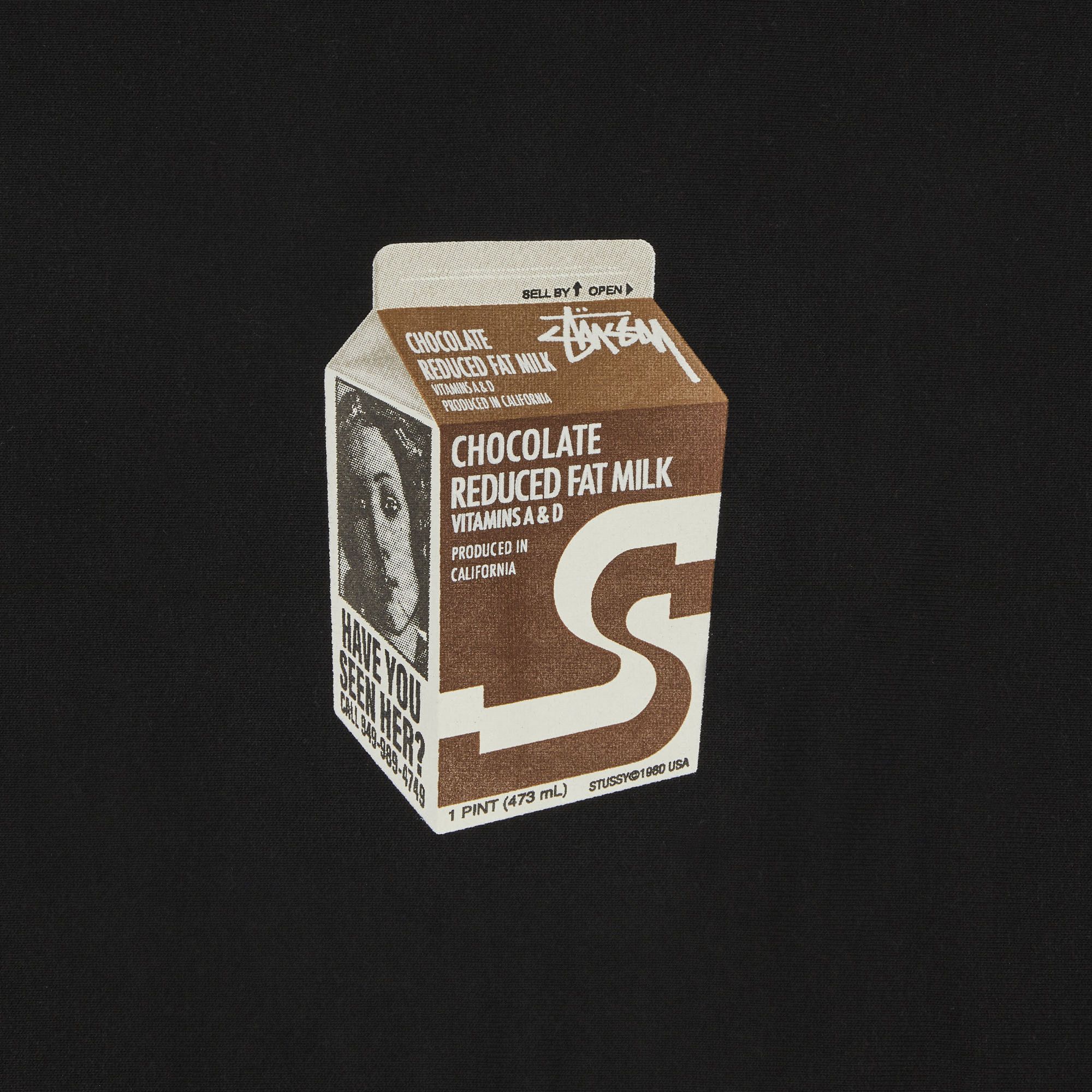 Buy Stussy Milk Crew 'Black' - 1915036 BLAC | GOAT