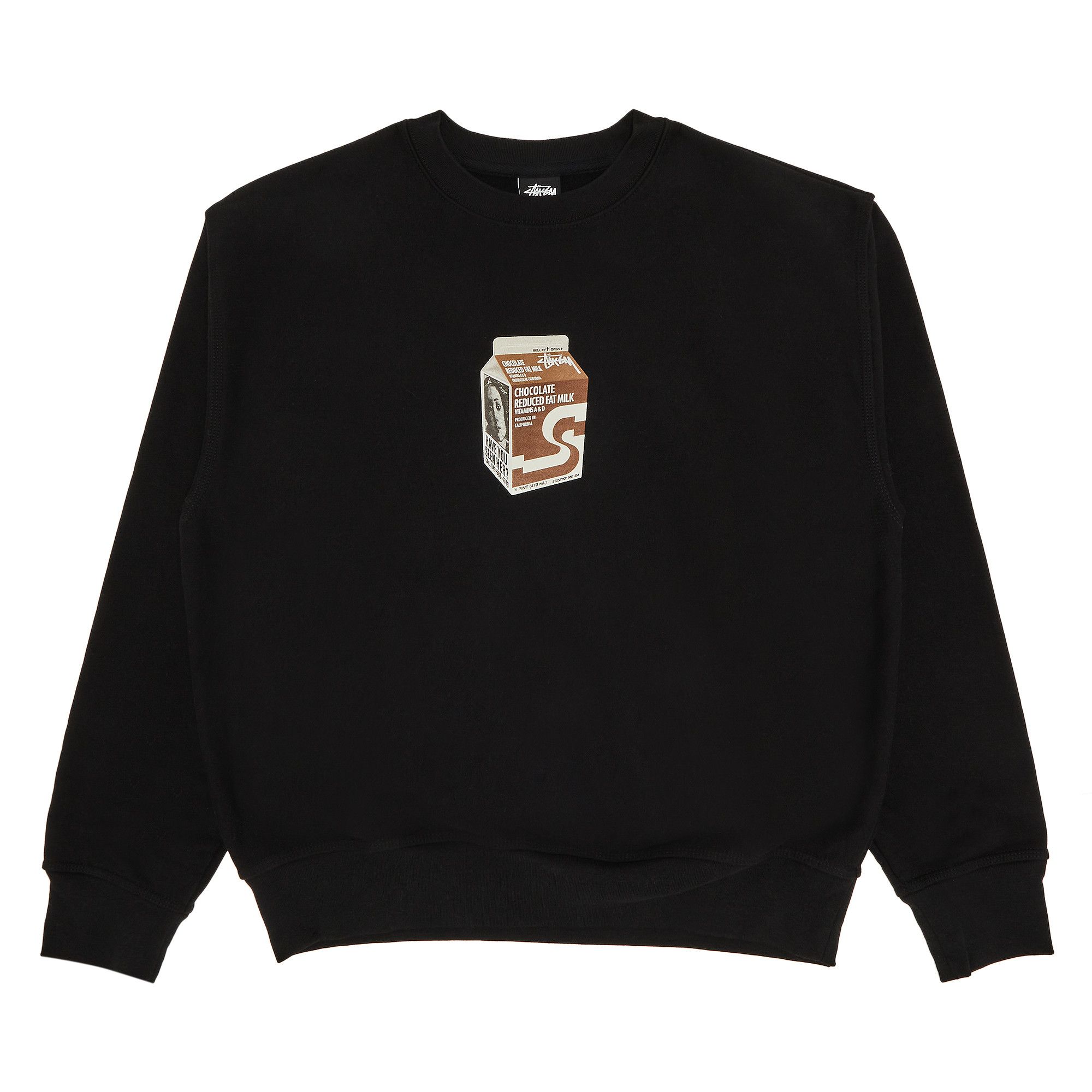 Buy Stussy Milk Crew 'Black' - 1915036 BLAC | GOAT Buy Stussy Milk Crew 'Black' - 1915036 BLAC | GOAT