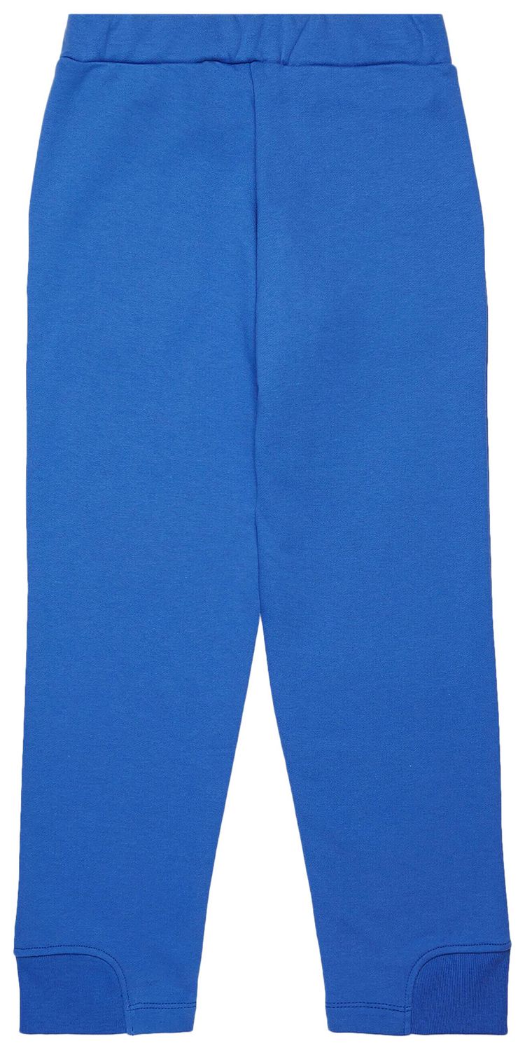 Marni Kids Unbrushed Fleece Sweatpants Blue