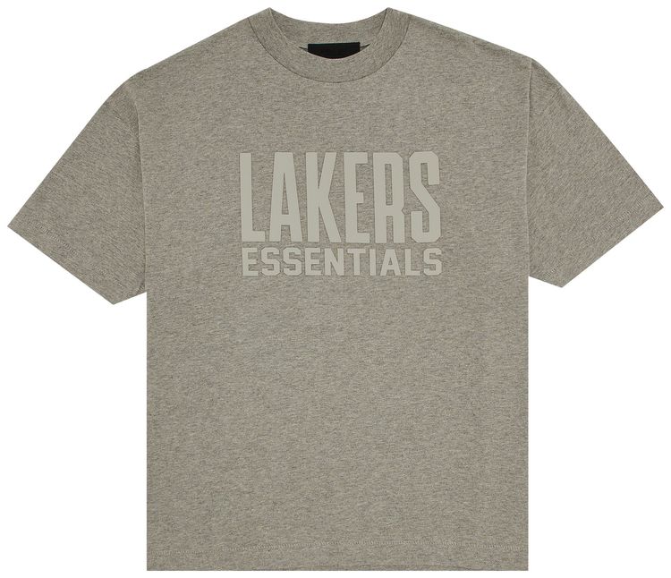 Fear of God Essentials x NBA Lakers Tee Warm Heather