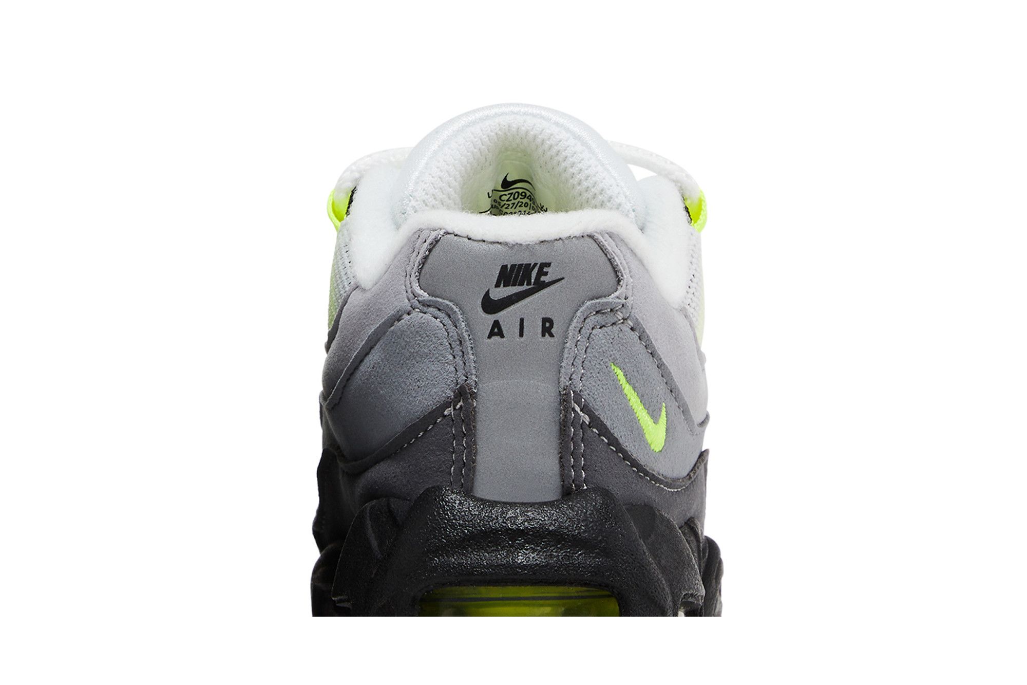 スニーカー NIKE AIRMAX 95 TD NEON 14cm NIKE AIR MAX 95 OG NEON - エア マックス 95 OG ネオンイエロー