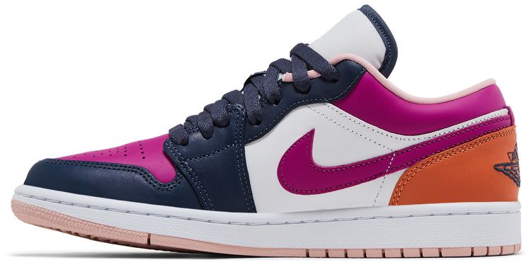 Wmns Air Jordan 1 Low SE Mismatched   Purple Magenta