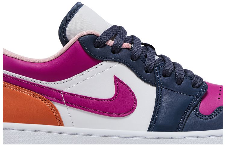 Wmns Air Jordan 1 Low SE Mismatched   Purple Magenta