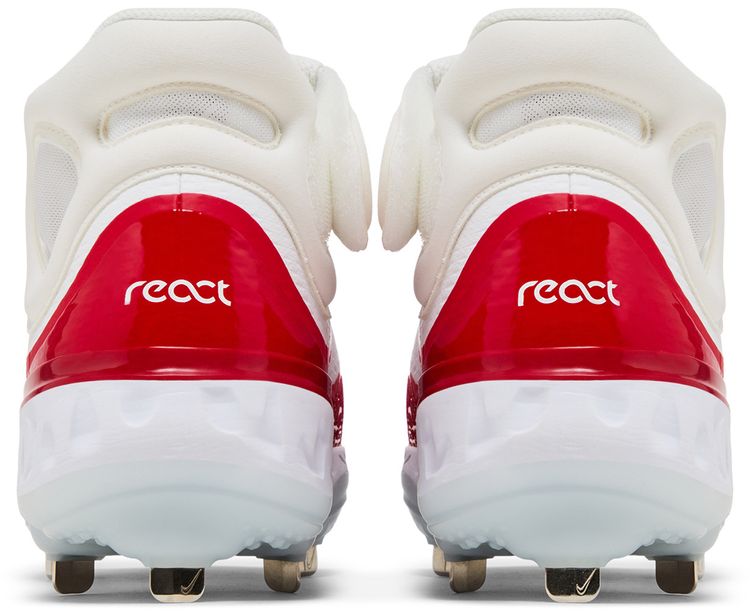 Nike Alpha Huarache Elite 4 Mid White University Red