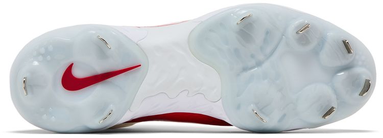 Nike Alpha Huarache Elite 4 Mid White University Red