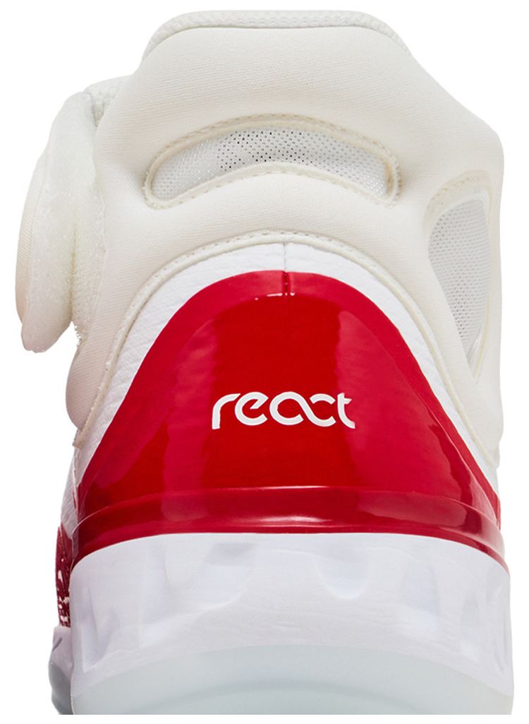 Nike Alpha Huarache Elite 4 Mid White University Red