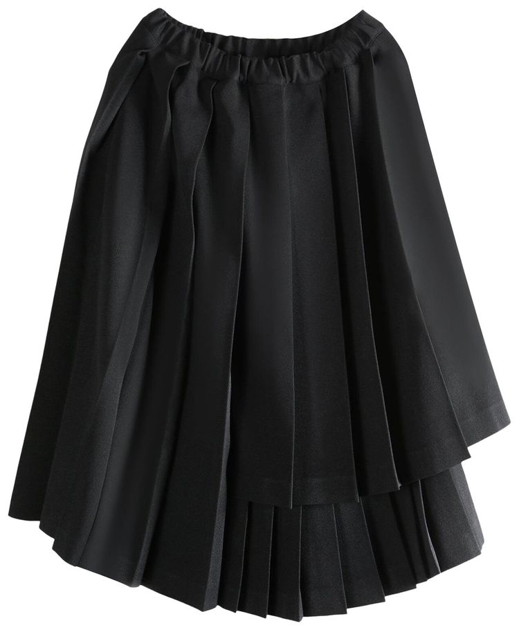 Comme des Garcons Long Maxi Skirt Black