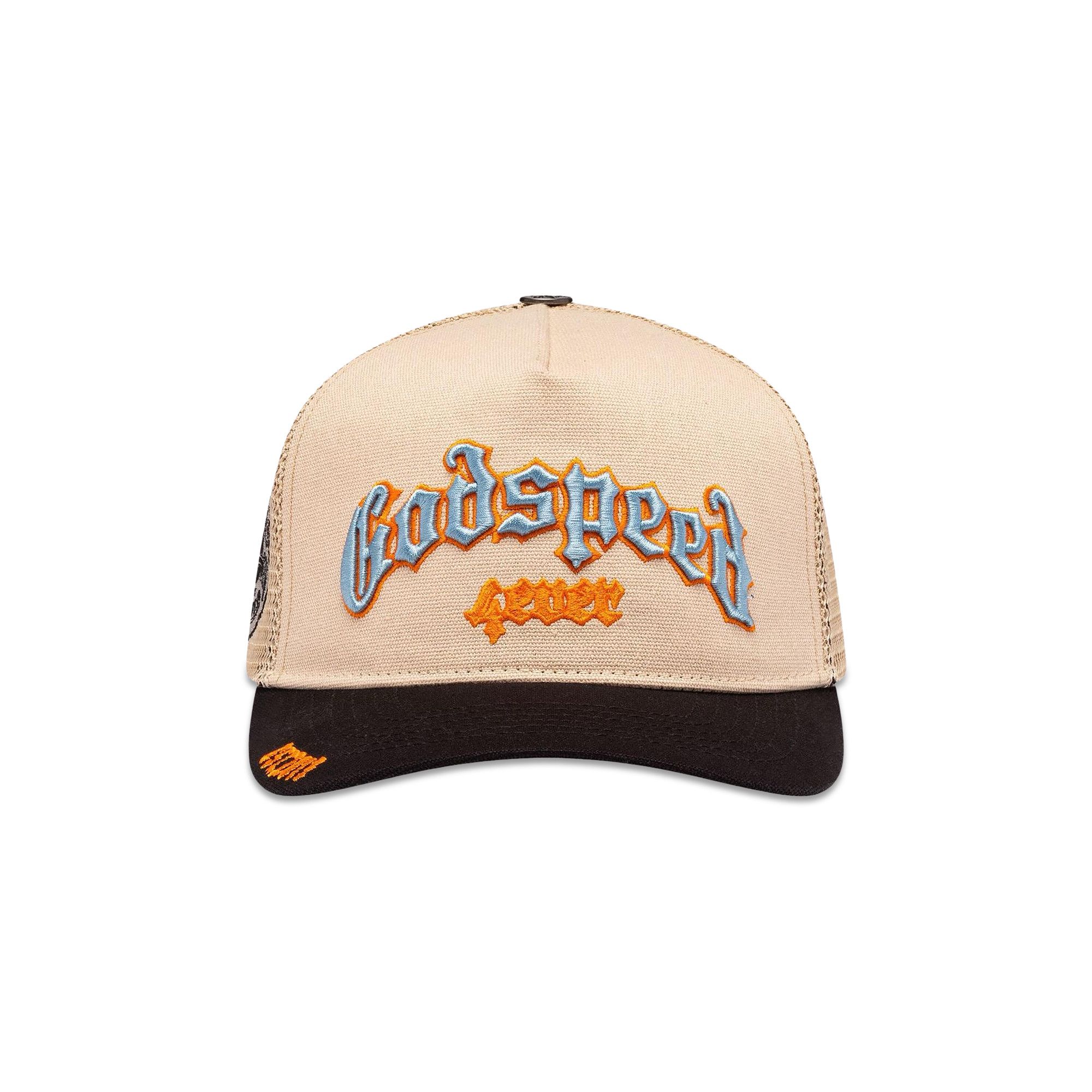 Buy Godspeed Forever Trucker Hat 'Bone/Blue/Orange' - 11652