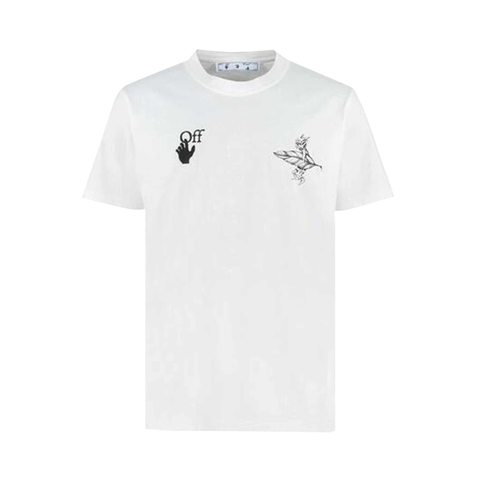 Buy Off-White Goblin Handlogo T-Shirt 'White' - 00069 1SS2104OGHTW