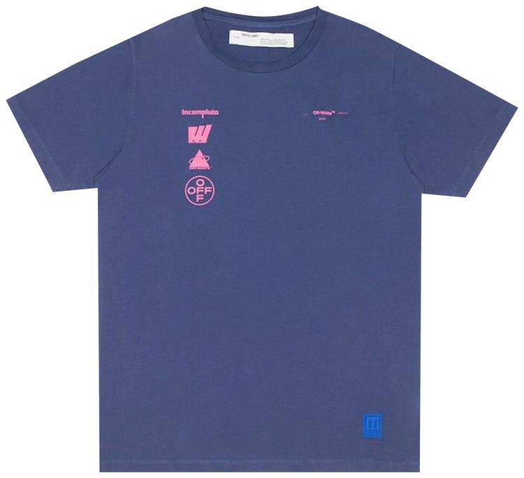 Off White Mariana De Silva T Shirt Blue