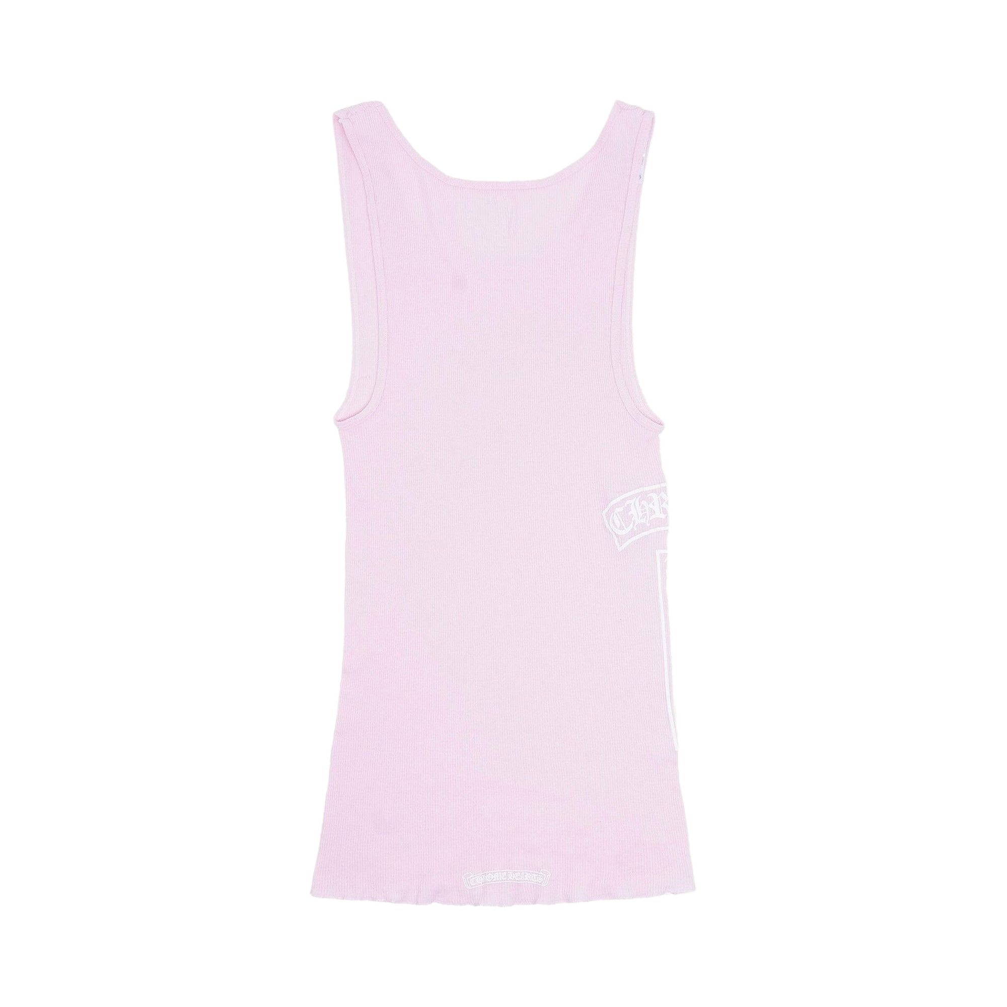 Buy Chrome Hearts T Bar Rib Tank 'Pink' - 01383 1FW2504CHTBRT PINK