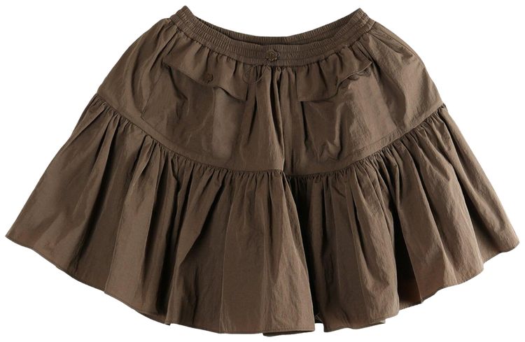 Cecilie Bahnsen Blair Skirt Brown