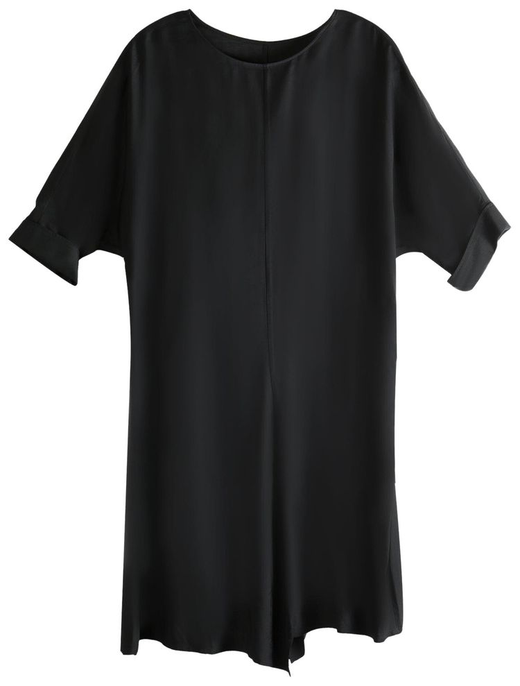 Yohji Yamamoto Big Silhouette Dress Black