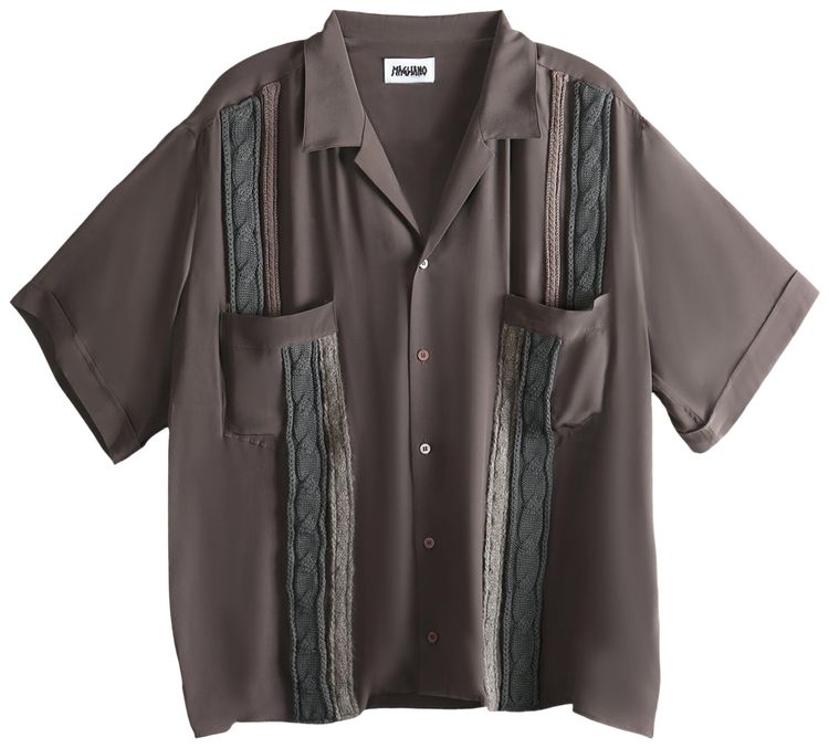 Magliano Treccia Short Sleeve Brown