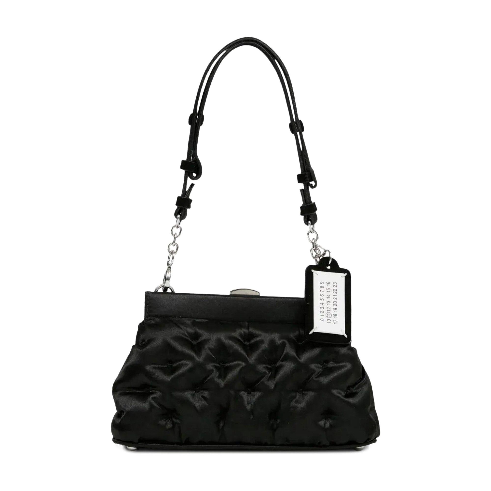 Buy Maison Margiela Small Glam Slam Embroidery Clutch 'Black