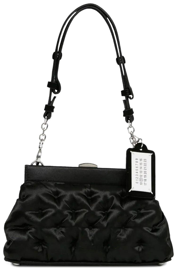 Maison Margiela Small Glam Slam Embroidery Clutch Black