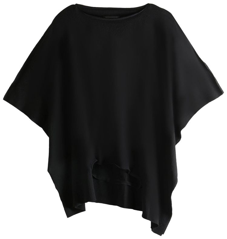 Ys Dolman Sleeve Ribbon Pullover Top Black