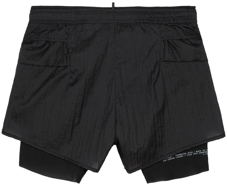 SATISFY Rippy 3 Trail Shorts Black