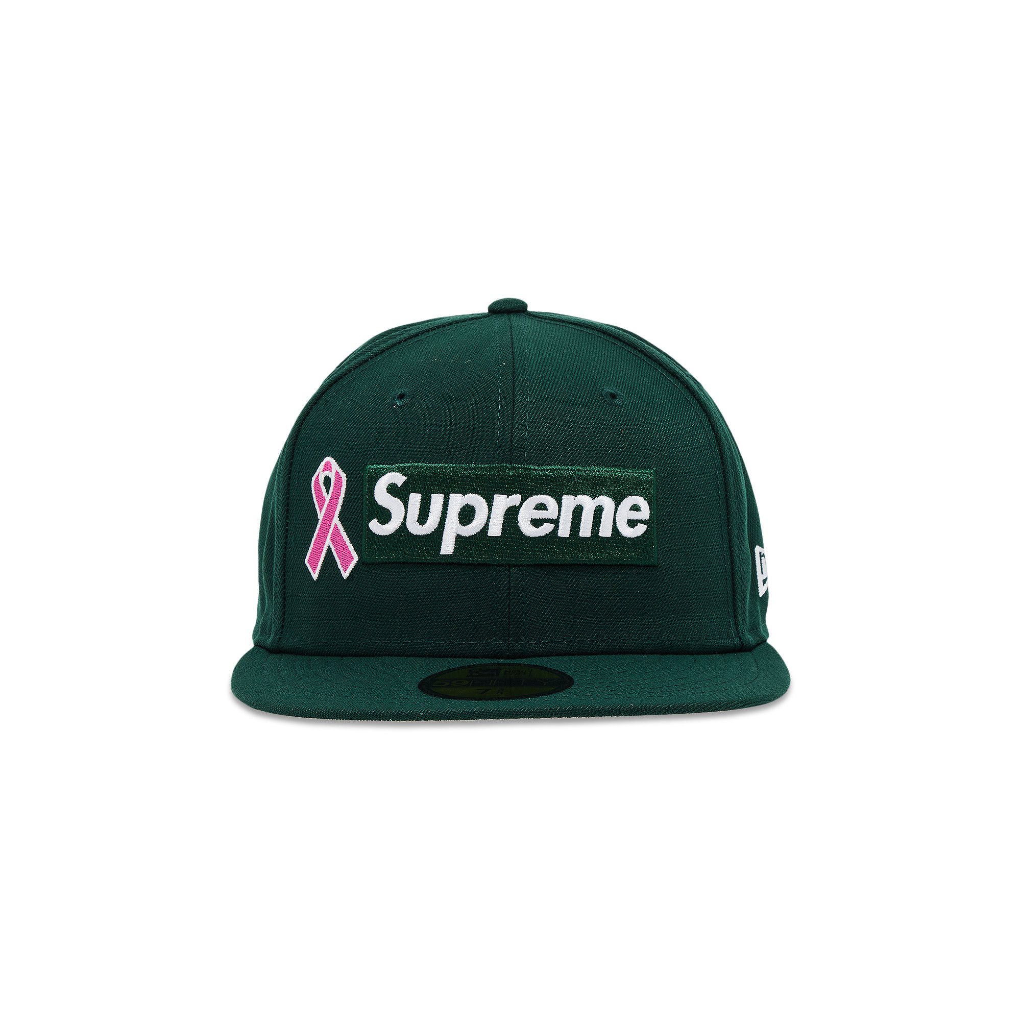Buy Supreme New Era Breast Cancer Awareness Box Logo 'Dark