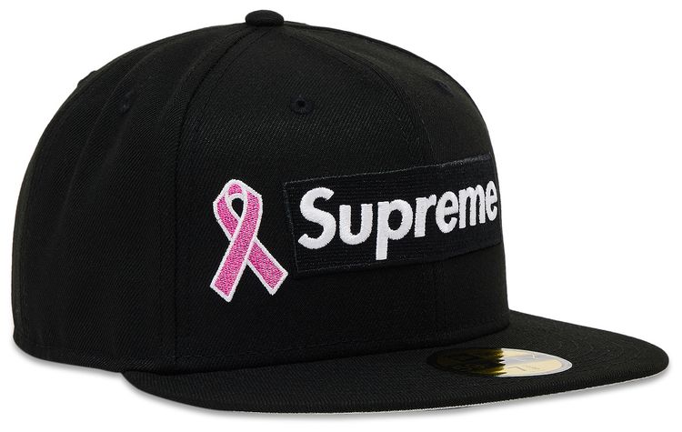 Supreme New Era Breast Cancer Awareness Box Logo Black