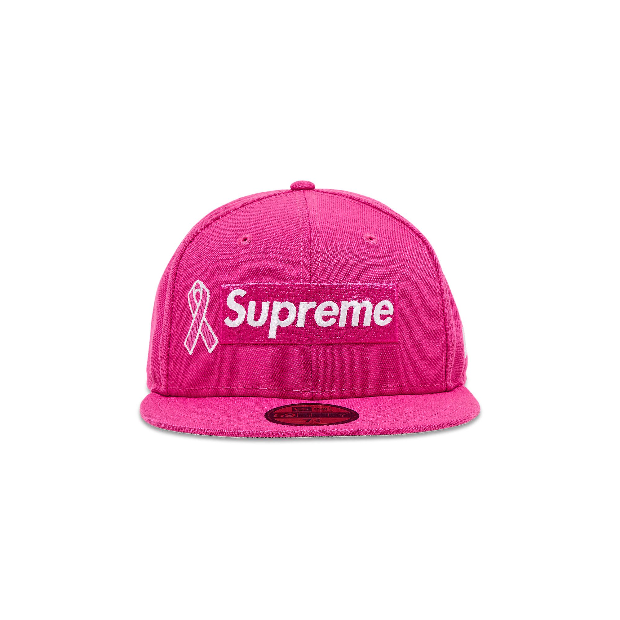 シュプリーム Breast Cancer Awareness Box Logo Supreme Breast Cancer Awareness Box Logo New Era (FW25) - $58